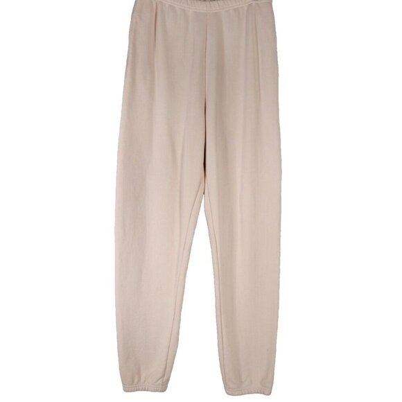 Brunette the Label Women's Size S/M Ivory Sand Best Friend High Rise Jogger Pant - Picture 7 of 8